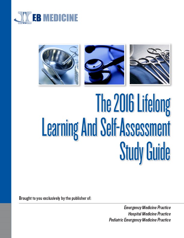 The 2016 Lifelong Learning And Self-Assessment Study Guide